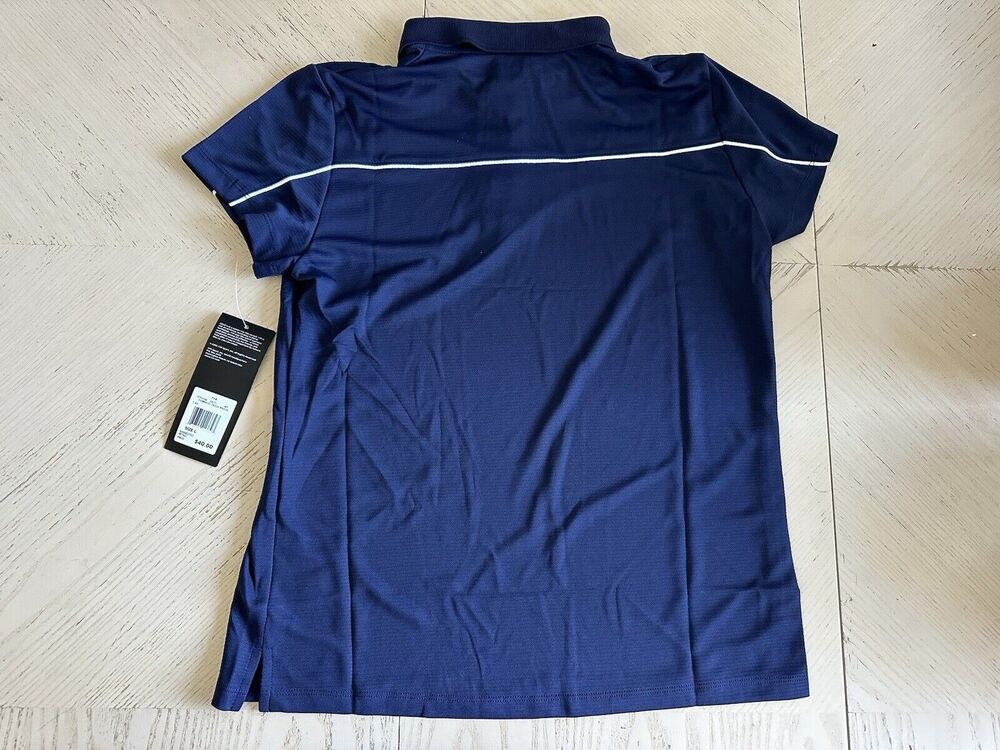 TYR Shirt Womens Tech Polo Navy Blue Size L